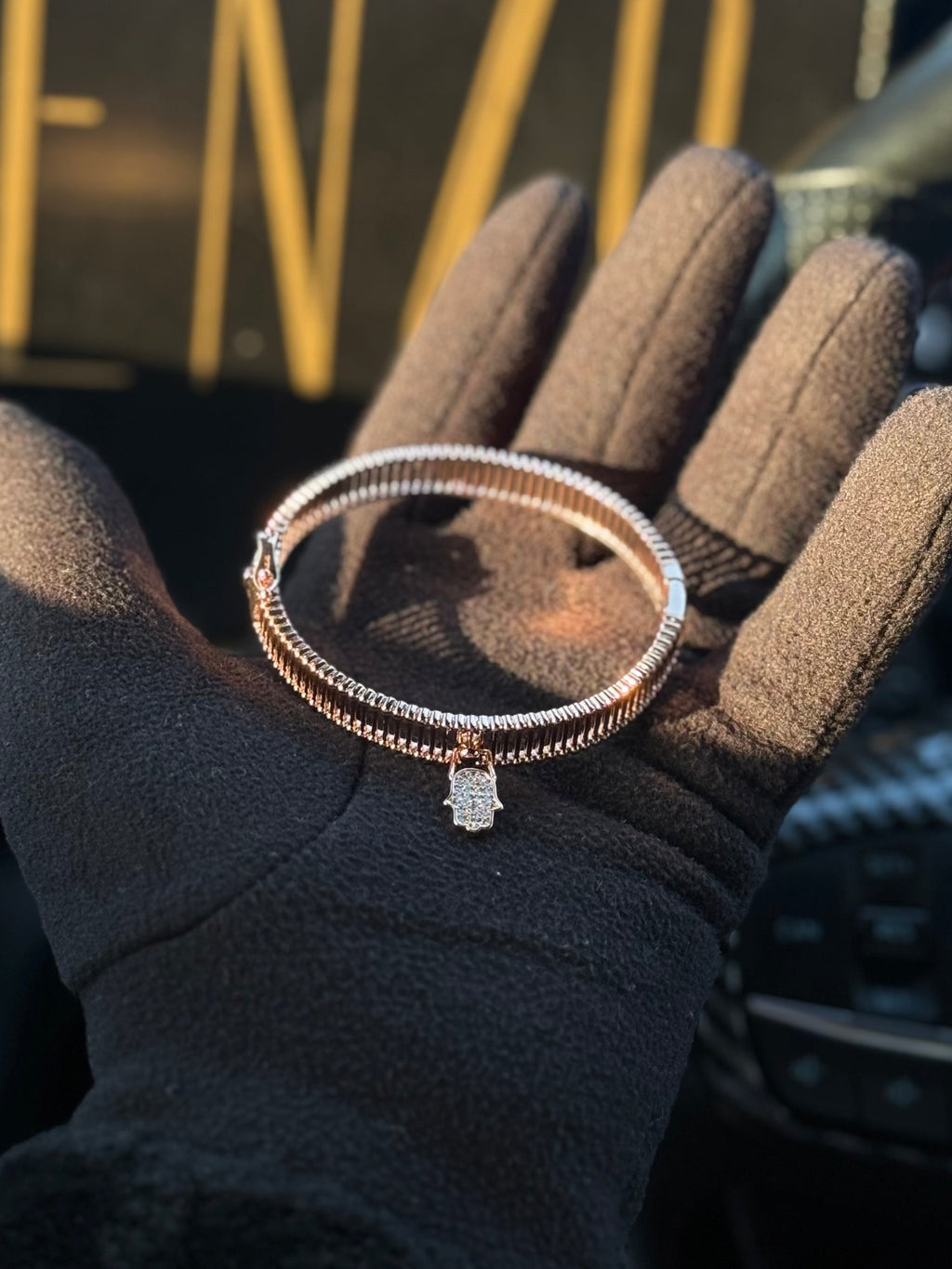 Bracelet OR ROSE (5.5 - 5.7 CM)