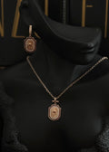 Blason Étoilé (collier + boucles)