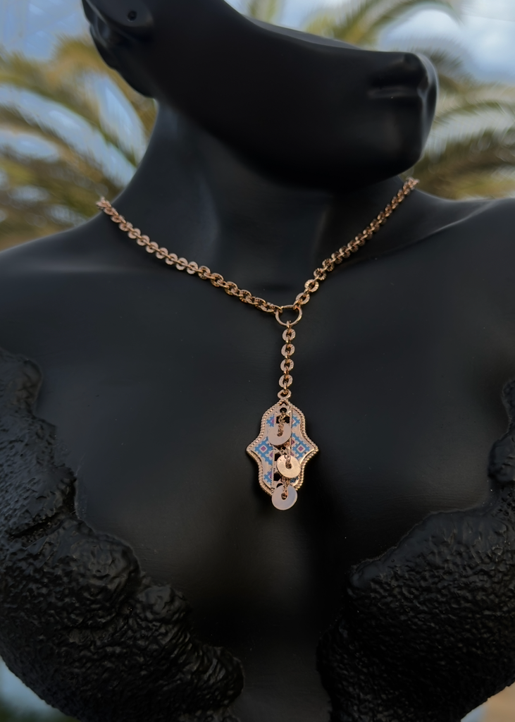 Collier Khmissa Cravate