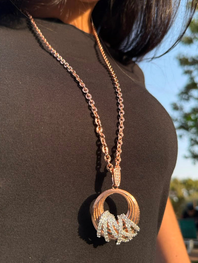 Ailes d’Ange (Sautoir + Boucles)